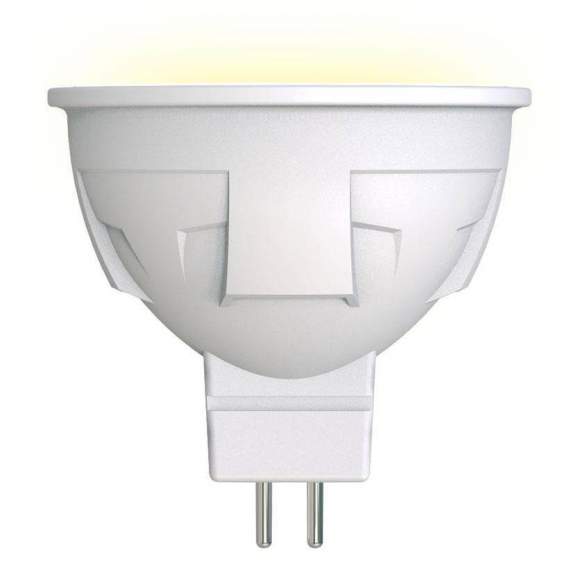 Диммируемая светодиодная лампа GU5.3 6W 3000K (теплый) Uniel LED-JCDR 6W-WW-GU5.3-FR-DIM PLP01WH (UL-00003991)