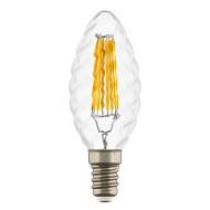 Филаментная светодиодная лампа E14 6W 3000K (теплый) C35 LED Lightstar (933702) Филаментная светодиодная лампа E14 6W 3000K (теплый) C35 LED Lightstar (933702)