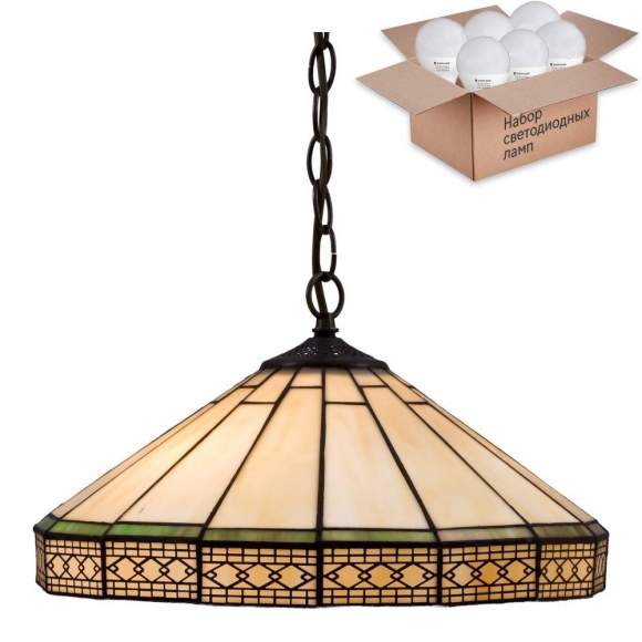 Подвесной светильник с лампочками Velante 857-806-02+Lamps E27 P45 Подвесной светильник с лампочками Velante 857-806-02+Lamps E27 P45