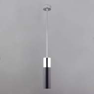 50135/1 LED хром/черный Светодиодный подвесной светильник ЕВРОСВЕТ Double Topper