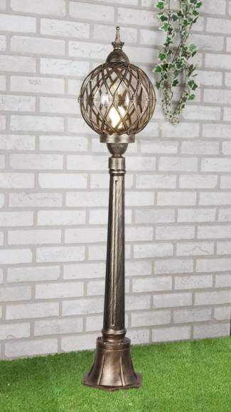 Sirius F черное золото Уличный фонарный столб Elektrostandard 4690389031526 (a026100)