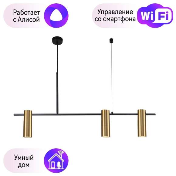 Подвесной светильник F-Promo Shanku с поддержкой Алиса 3091-3P-А