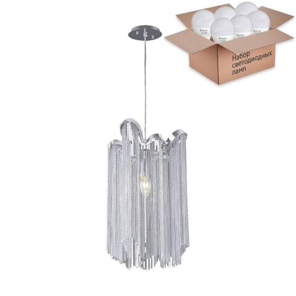 Подвесной светильник Favourite Multivello с лампочкой 1156-1P+Lamps E14 P45