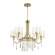 Подвесная люстра Odeon Nicole с лампочками 4886/5+Lamps E14 Свеча