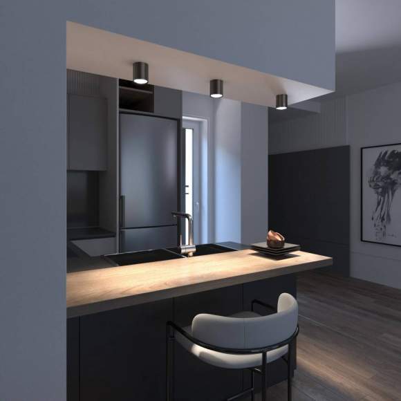 Накладной светодиодный светильник Elektrostandard DLR024 6W 4200K Черный жемчуг (a053055) Накладной светодиодный светильник Elektrostandard DLR024 6W 4200K Черный жемчуг (a053055)