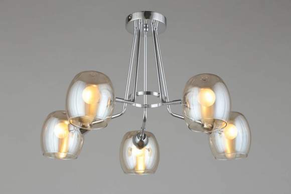 OML-27307-05 Потолочная люстра Omnilux Tesero